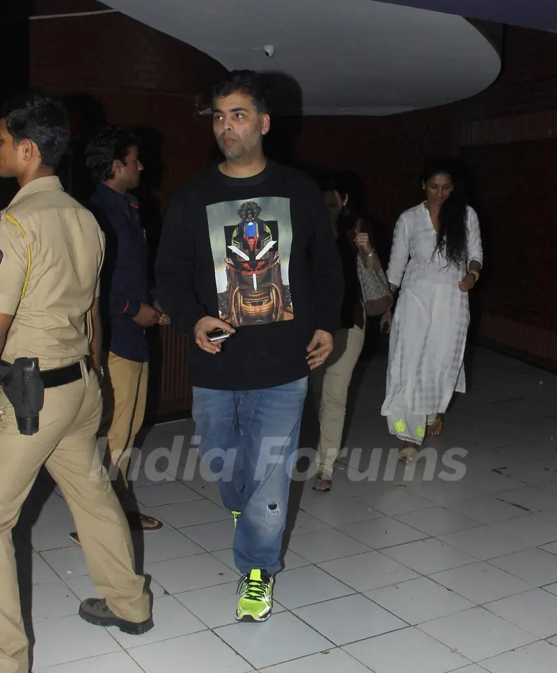 Karan Johar at Screening of Brothers