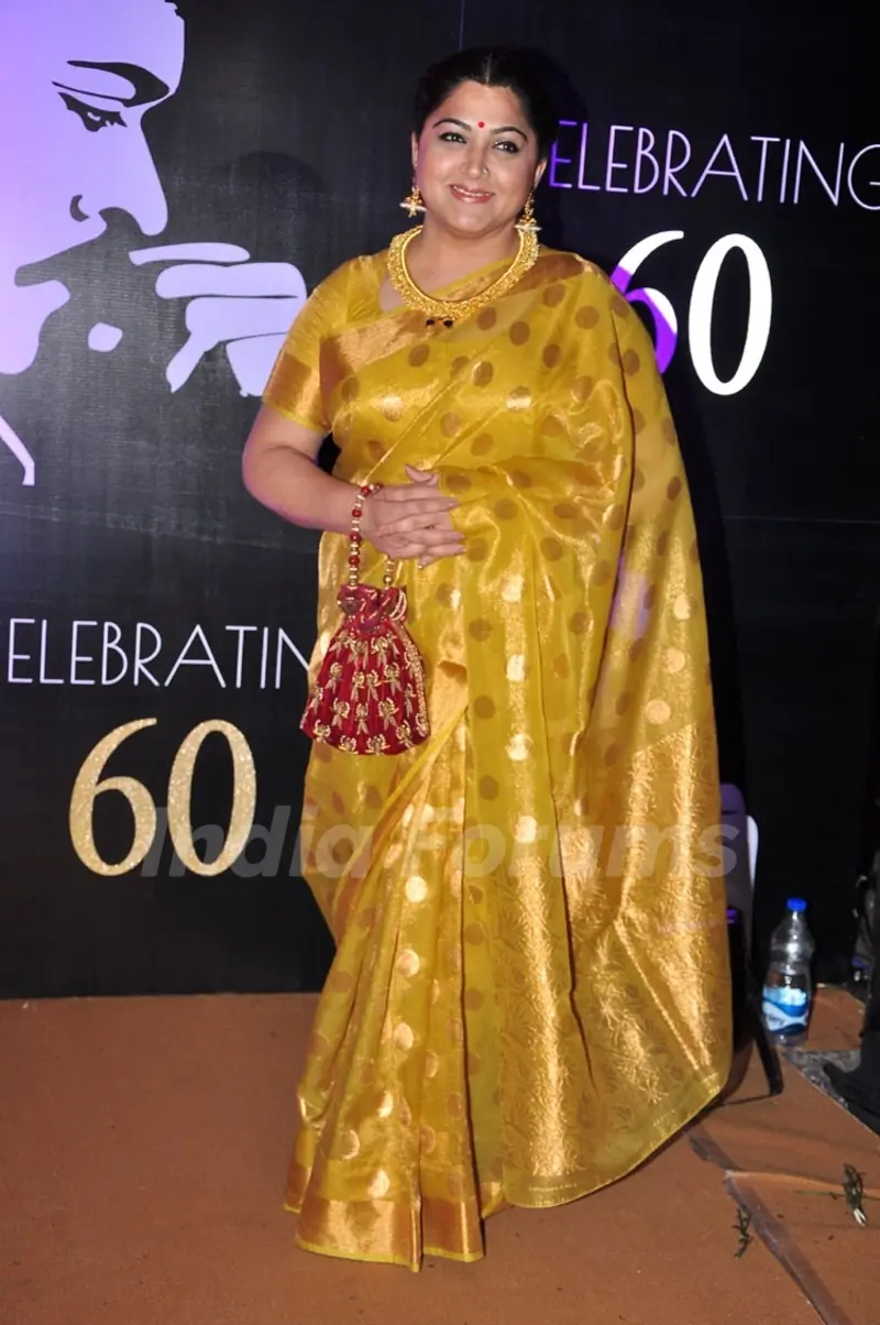 Khushboo at Chiranjeevi's 60th Birthday Celebrations