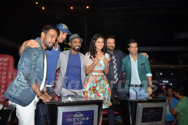 Anil Kapoor and John Abraham for Promotions of Welcome Back on Dance Plus