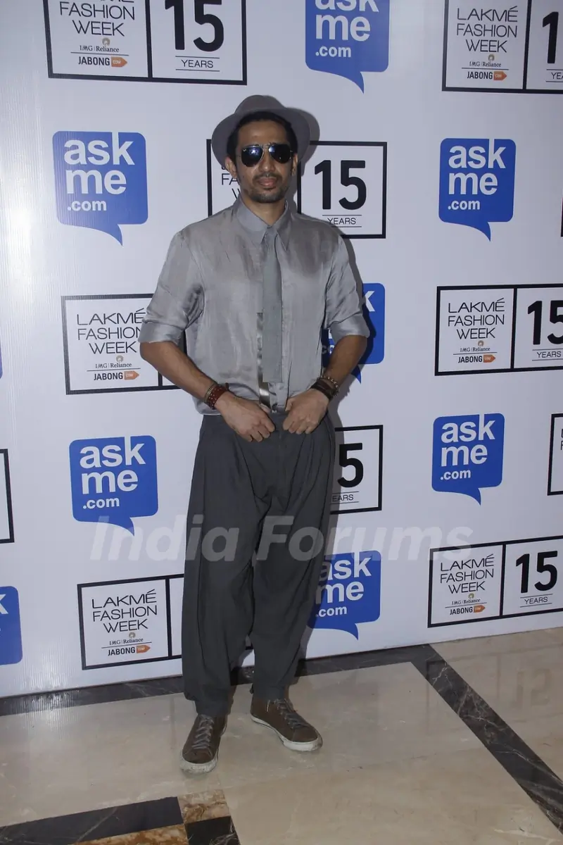 Gulshan Devaiah at Lakme Fashion Week Day 3