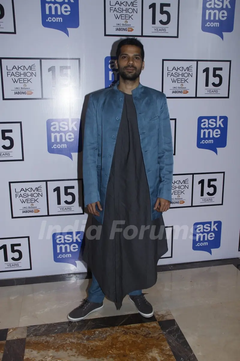Neil Bhoopalam at Lakme Fashion Week Day 3