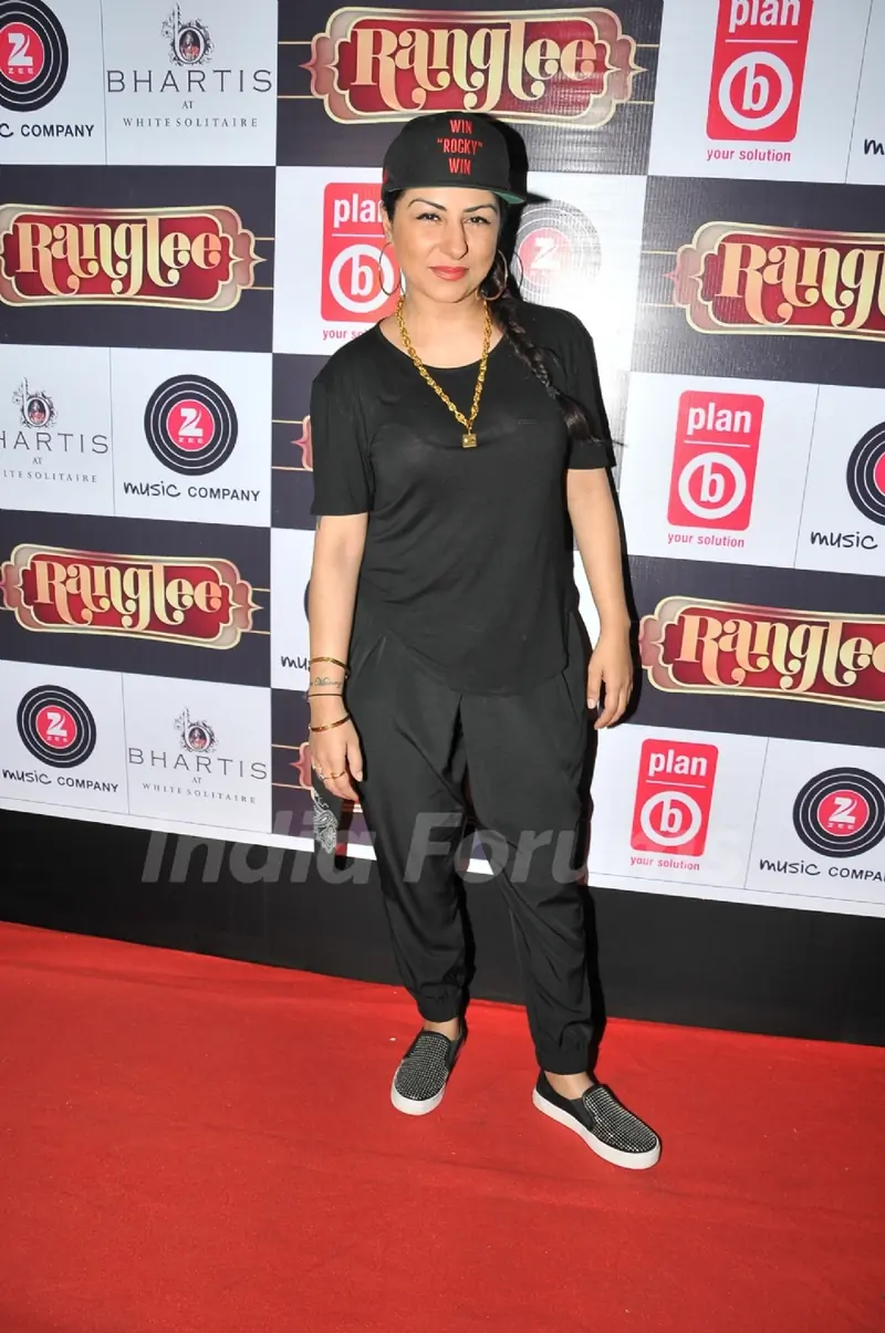 Hard Kaur at Richa Sharma's Album Launch