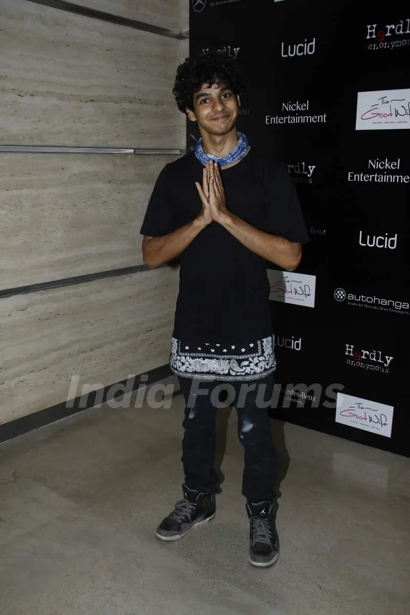 Ishaan Khattar at Elijah Wood Bash