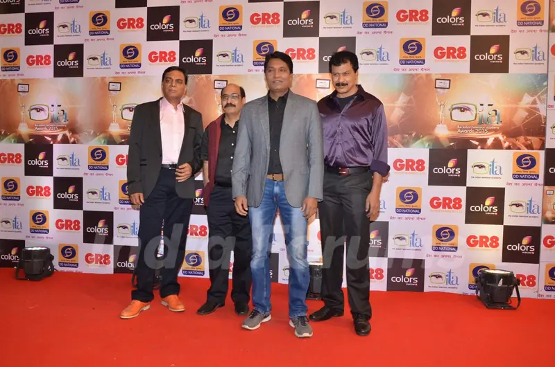 Aditya Shrivastava, Dinesh Phadnis and Narendra Sengupta at GR8 ITA Awards