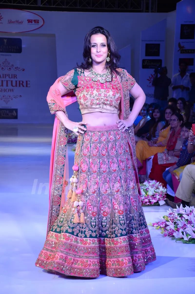 Tulip Joshi at Jaipur Couture Show