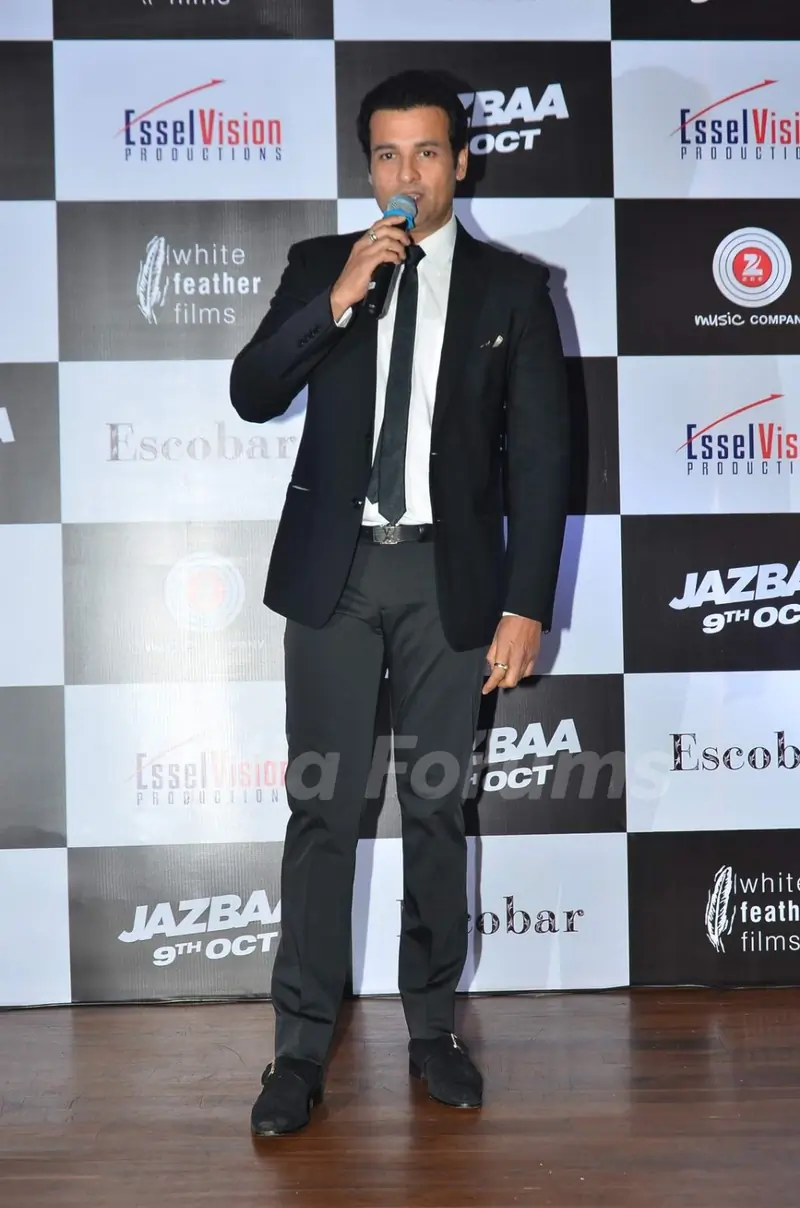 Rohit Roy at Song Launch of Jazbaa