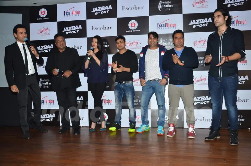 Celebs at Song Launch of Jazbaa