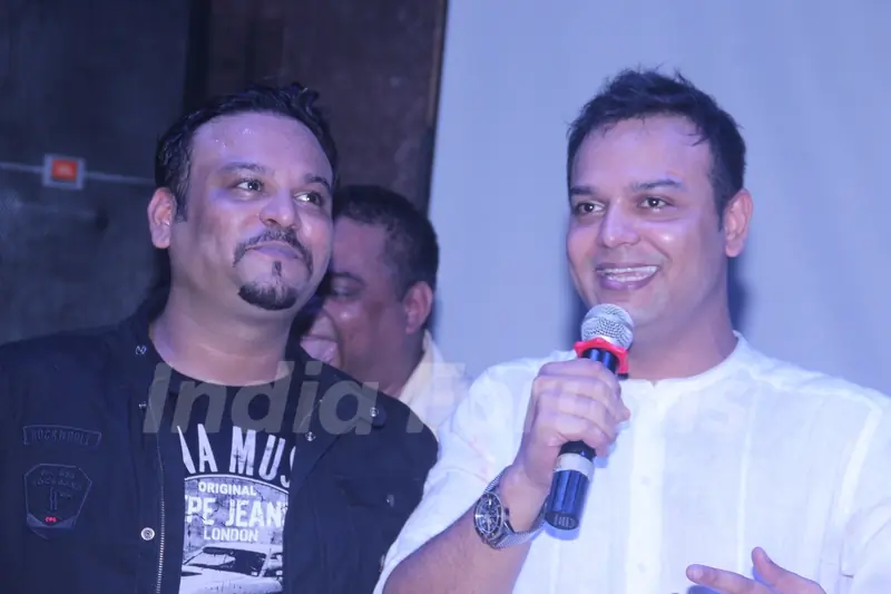 Rahul and Siddharth Kumar Tewary at Birthday Bash