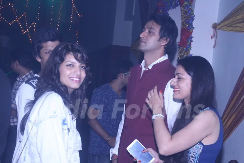 Saurabh Raj Jain and Wife at Siddharth Kumar Tewary's Birthday Bash