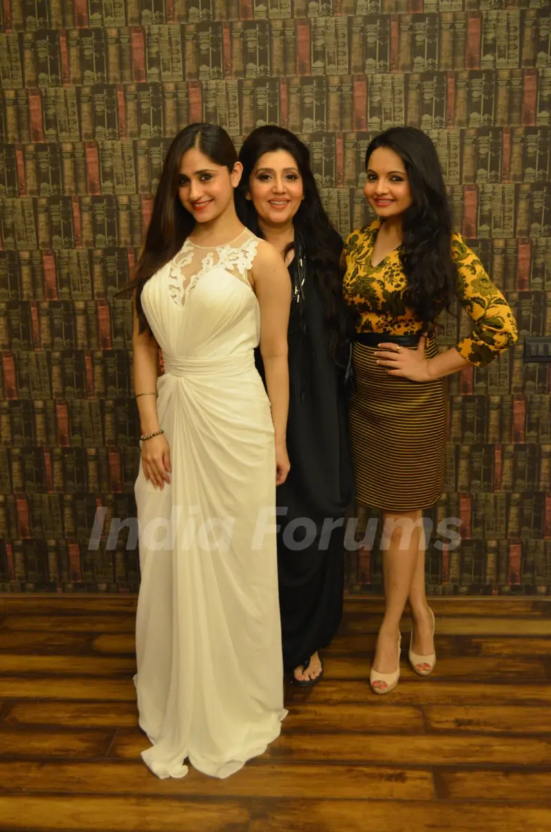 Hunar Hali, Archana Kochhar and Giaa Manek at a Charity Event