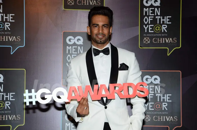 Upen Patel at the GQ India Men of the Year Awards 2015
