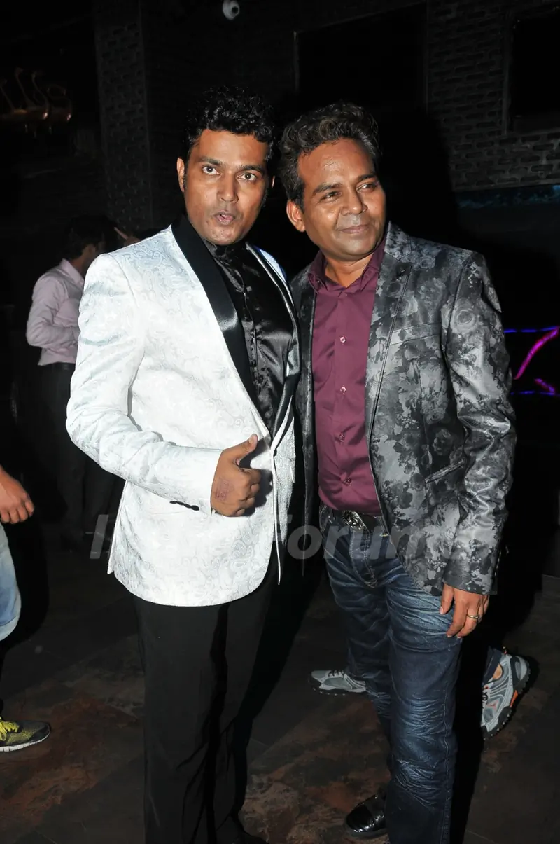 Girish Wankhede with Naveen Prabhakar at the Birthday Bash