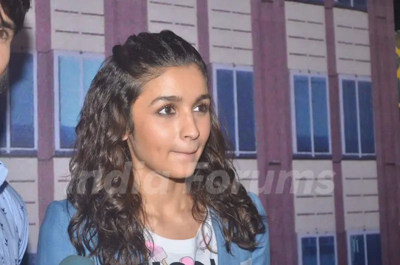 Alia Bhatt was snapped at the Promotions of Shaandaar on 'I Can Do That'