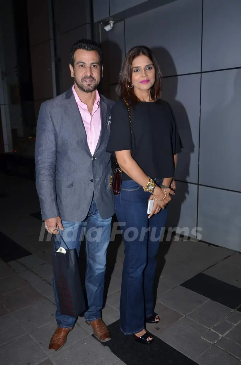 Ronit Roy and Neelam Singh at Omung Kumar's Birthday Bash