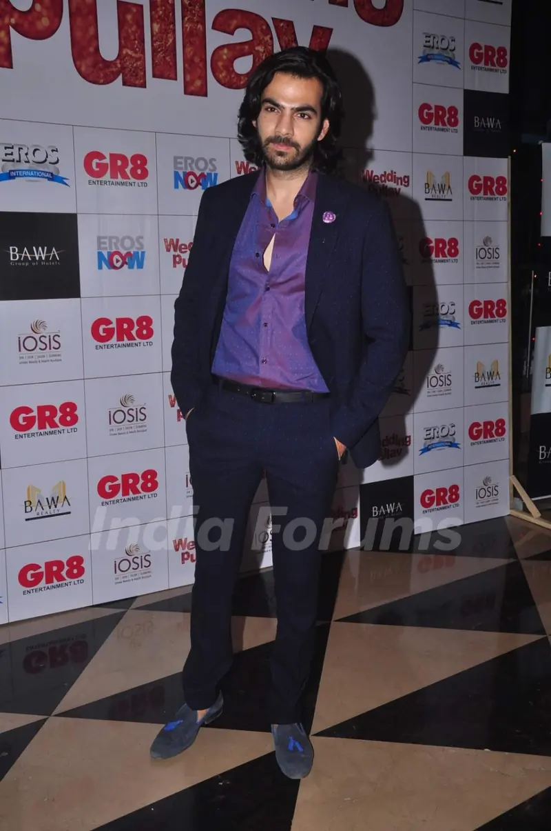 Karan V Grover at the Premier of Wedding Pullav