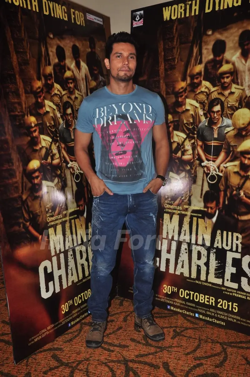 Randeep Hooda for Promotes Main Aur Charles