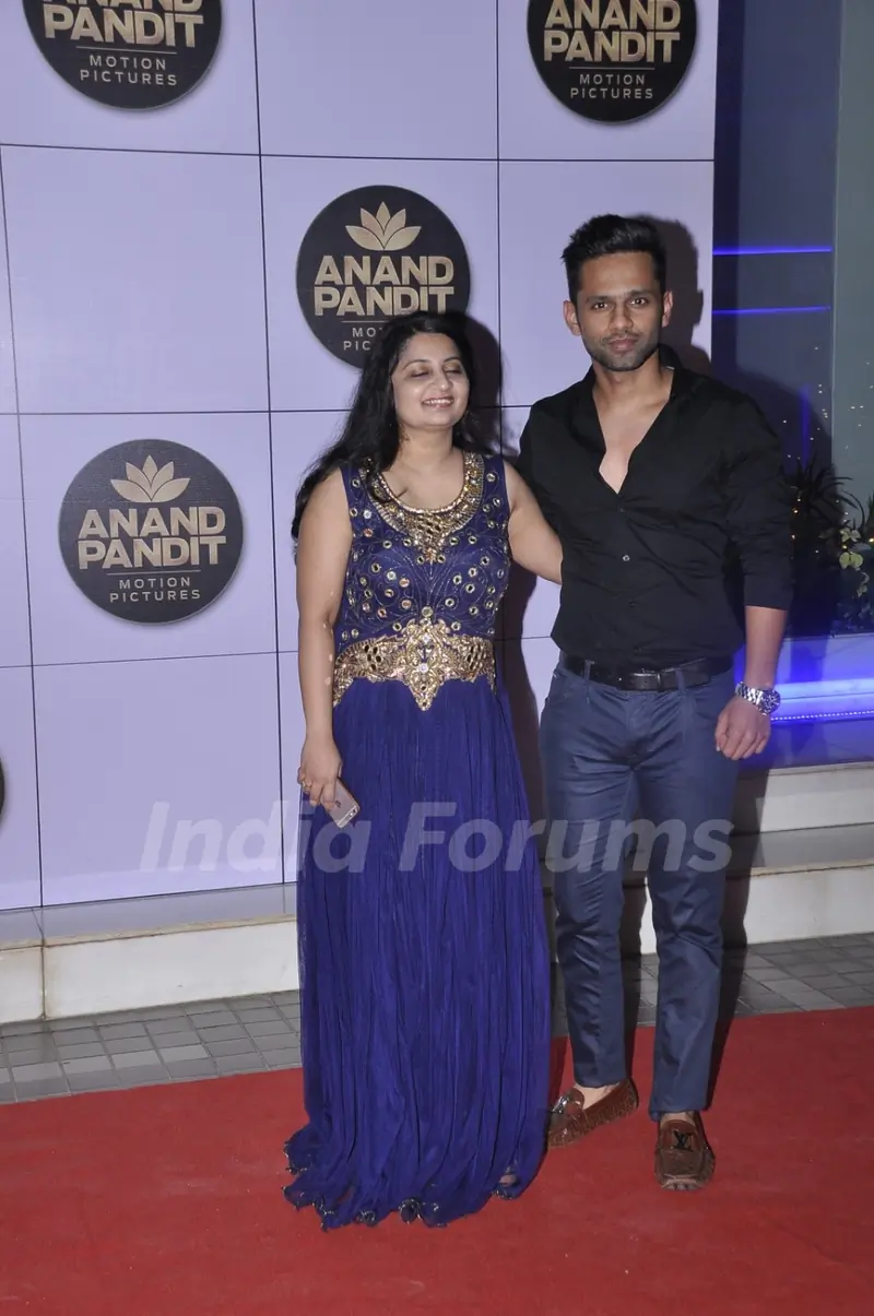 Rahul Vaidya at Anand Pandit's Diwali Bash