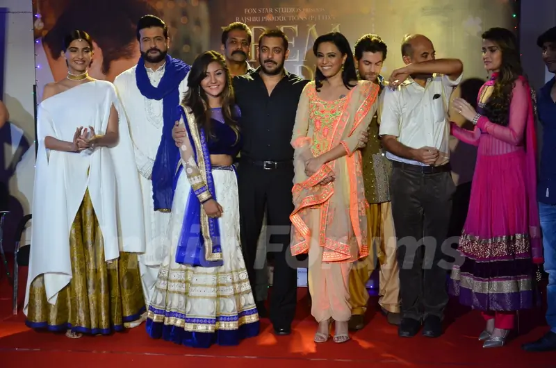 Cast of Prem Ratan Dhan Payo at  Press Meet