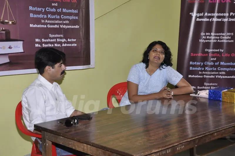 Sushant Singh at Life OK event