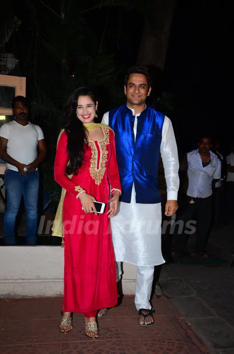 Vikas Gupta and Yuvika Chaudhary at Ekta Kapoor's Diwali Bash