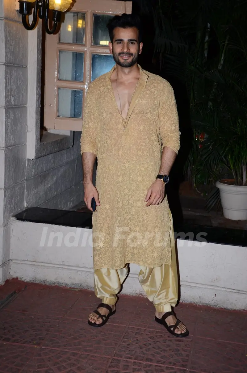 Karan Tacker at Ekta Kapoor's Diwali Bash