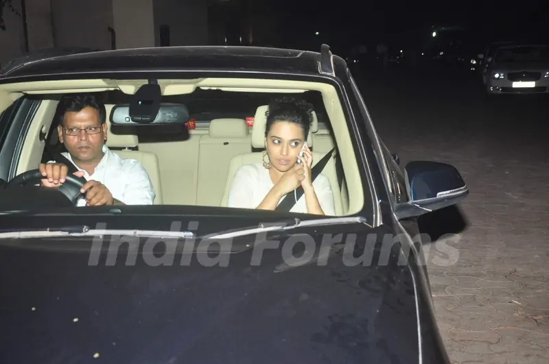 Swara Bhaskar at Screening of 'Prem Ratan Dhan Payo'