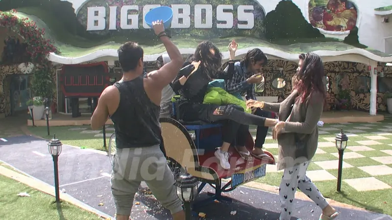 Bigg Boss 9 Nau: Day 31 - Mandana Kicks Kishwer