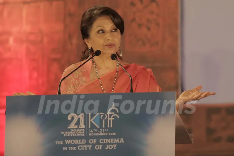Sharmila Tagore at Kolkata International Film Festival 2015
