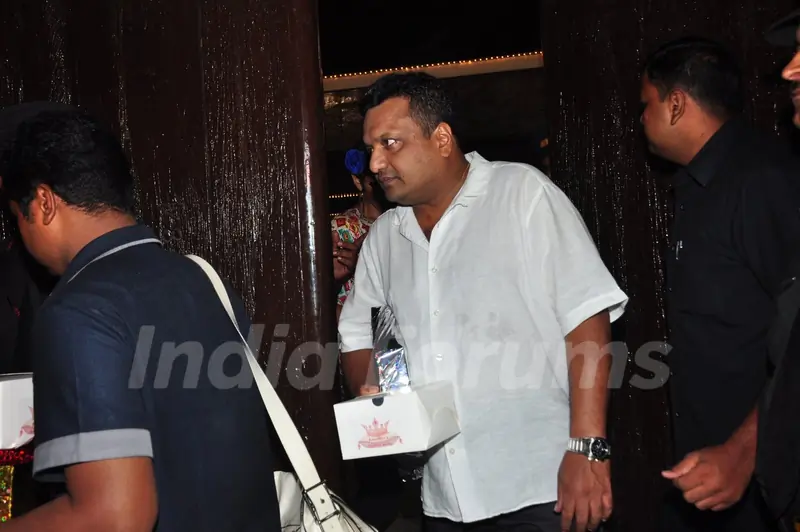 Sanjay Gupta at Aaradhya Bachchan's Birthday Bash