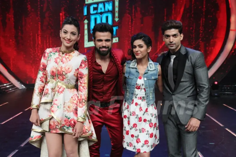 Rithvik, Gauahar, Shakti Mohan and Gurmeet at Grand Finale of 'I Can Do That'