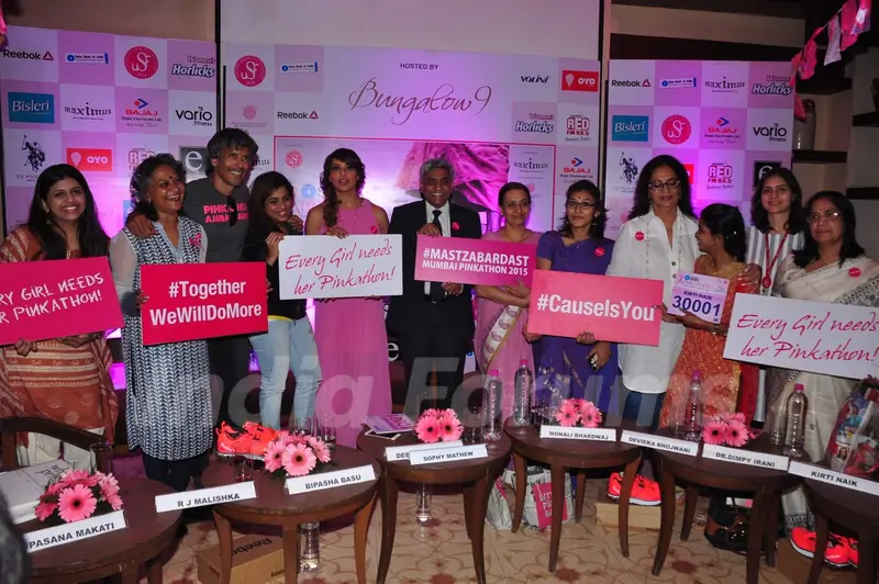 Celebs at Pinkathon Press Meet