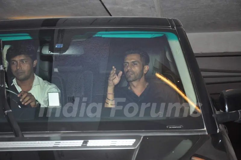 Arjun Rampal at Ritesh Sidhwani's Bash for Rock On 2 Team