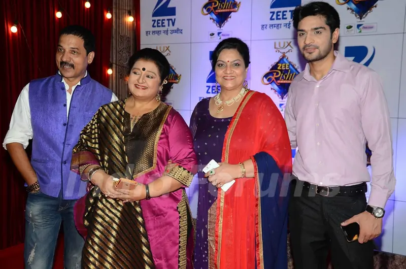 Apara Mehta at Zee Rishtey Awards 2015