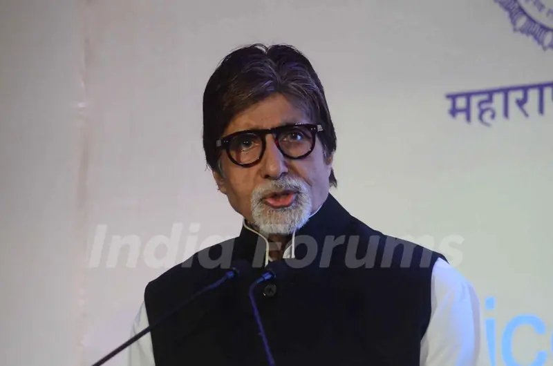 BigB speaking at Launch of Media Campaign on Hepatitis B