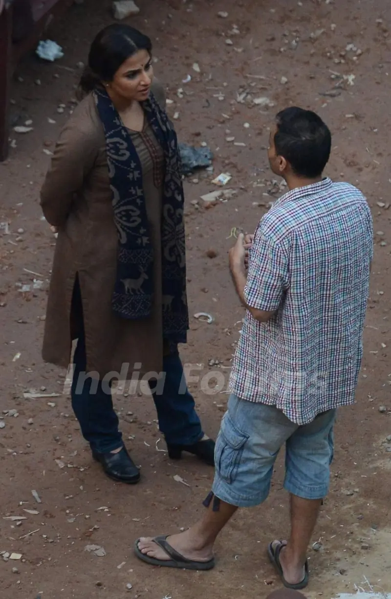 Vidya Balan S with Sujoy Ghosh