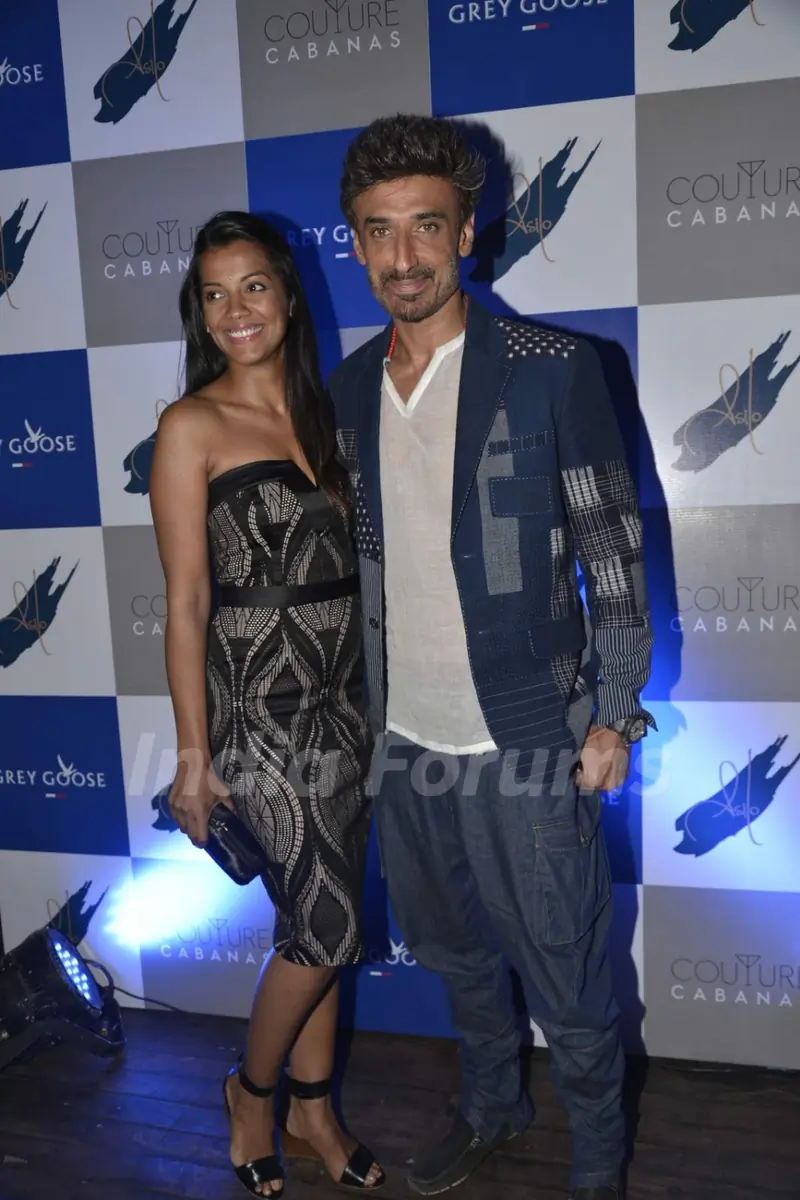 Mugdha Godse and Rahul Dev at Couture Cabana Event at Asilo