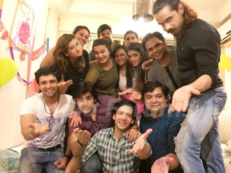 Celebs at Aashka Goradia's surprise Birthday Bash