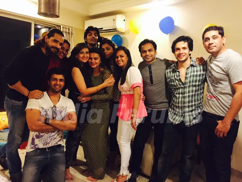 Celebs at Aashka Goradia's surprise Birthday Bash