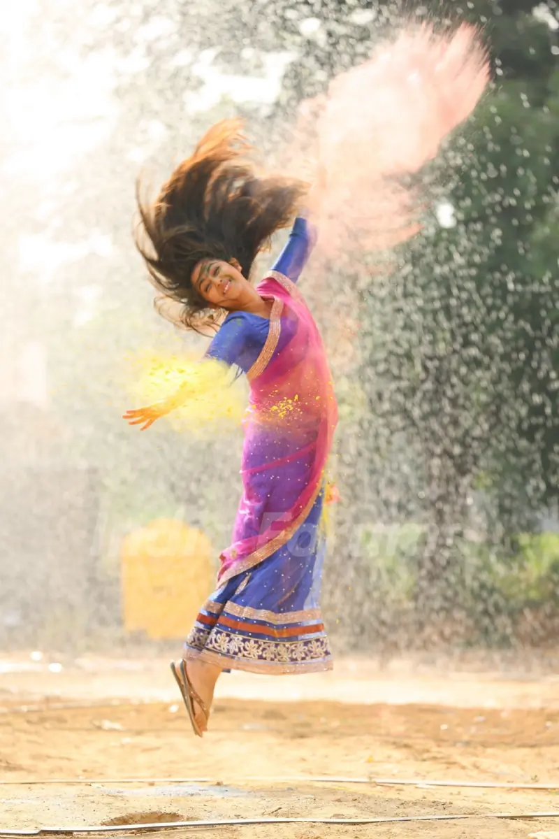 A Still of Avika Gor from a South Film