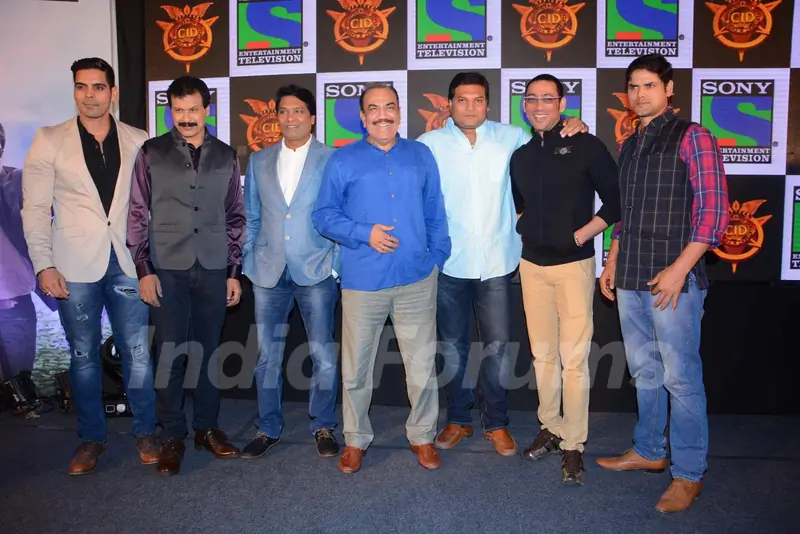 Cast of CID at the Partyh