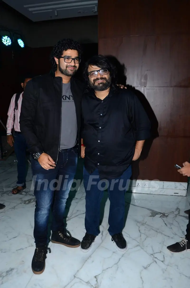 Siddharth Mahadevan and Pritam at Launch of 'Tukur Tukur' Song of Dilwale