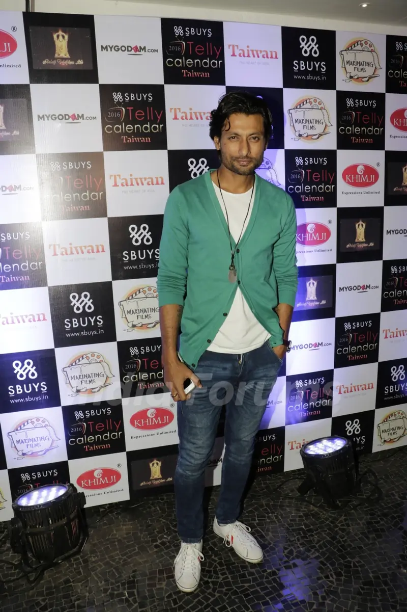 Indraneil Sengupta at Launch of Telly Calendar 2016