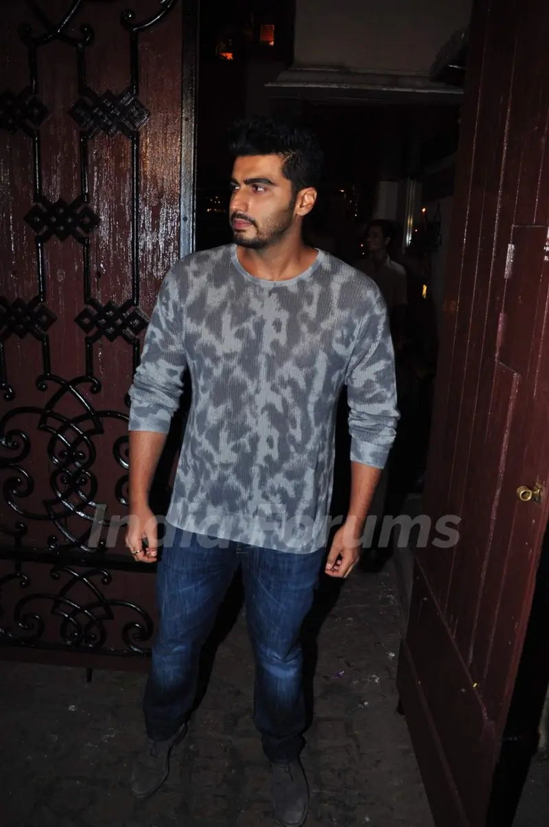 Arjun Kapoor at Anil Kapoor's Birthday Bash