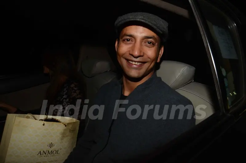 Deepak Dobriyal at Salman Khan's Birthday Bash