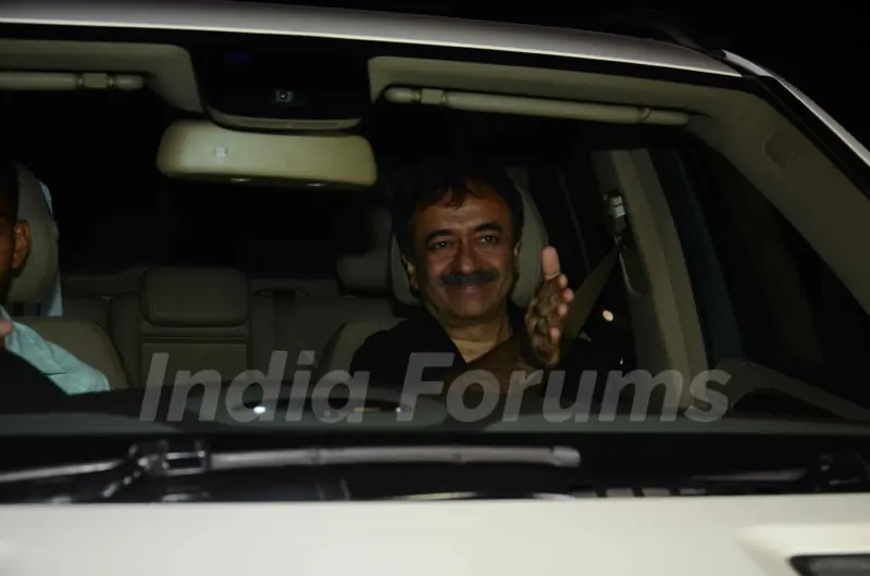 Rajkumar Hirani at Salman Khan's Birthday Bash
