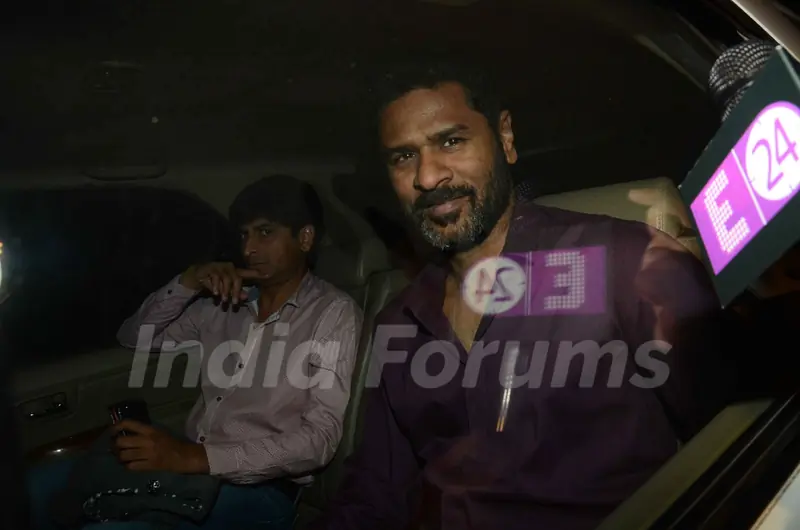Prabhu Deva at Salman Khan's Birthday Bash