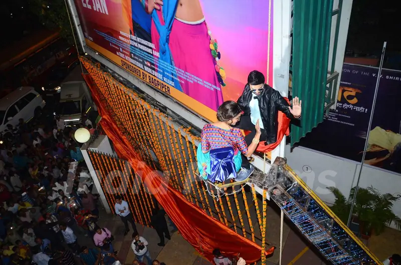 Urmila Kanetkar and Ankush Choudhary at Music Launch of Marathi Movie 'Guru'