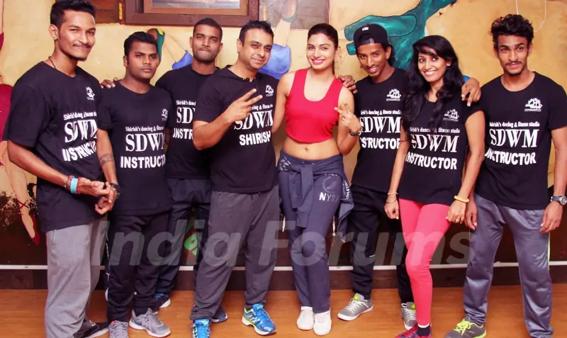Avani Modi attends 'Bokwa' at Fitness Expert Shirish Thakkar's SDWM Studio