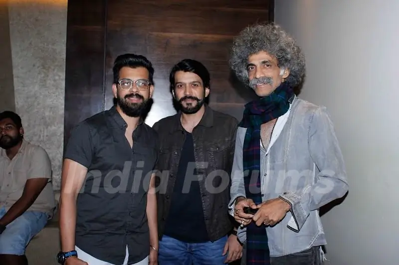Bejoy Nambiar, Makarand Deshpande and Anjum Sharma at Special Screening of Wazir
