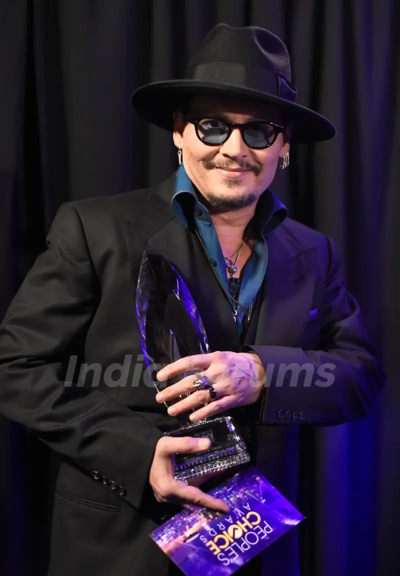 Johnny Depp at People's Choice Award 2016